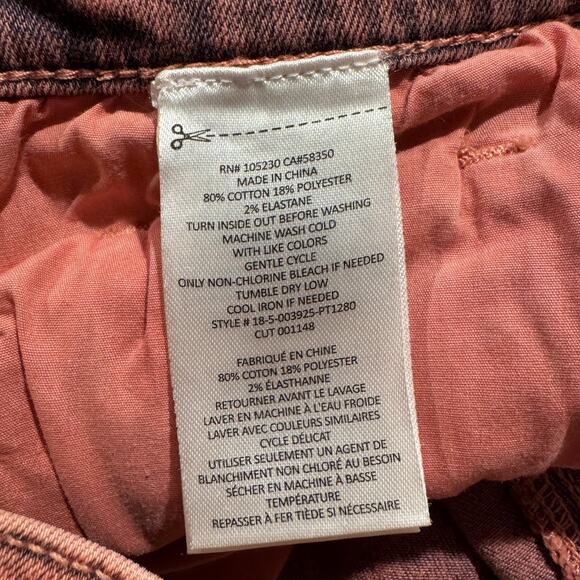 Current/Elliott Jeans Stiletto Crop Y2K Coquette Indie Sleaze Summer Grunge 27 - Picture 3 of 5